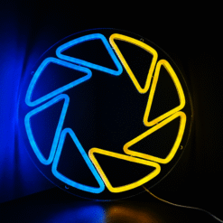 Neon Logo Aperture