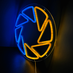 Neon Logo Aperture