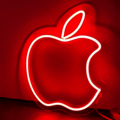 Neon Logo Apple
