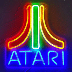 Neon Logo Atari