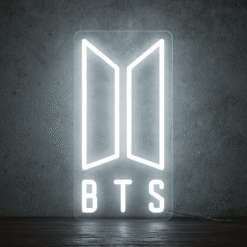 Neon Logo BTS