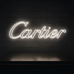 Neon Logo Cartier