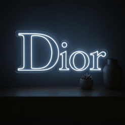 Neon Logo Dior