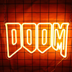 Neon Logo Doom