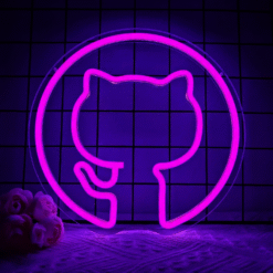 Neon Logo Github