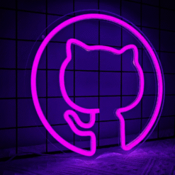 Neon Logo Github