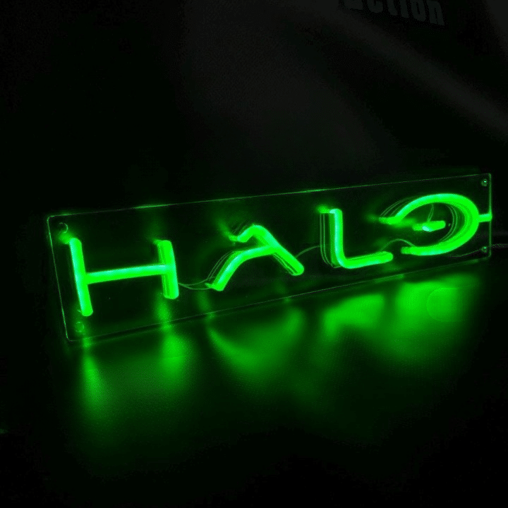 Neon Logo HALO