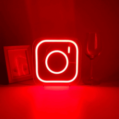 Neon Logo Instagram