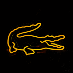 Neon Logo Lacoste