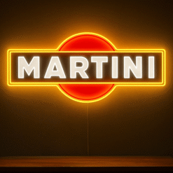 Neon Logo Martini
