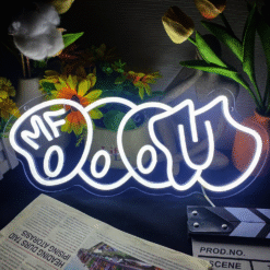 Neon Logo MF DOOM