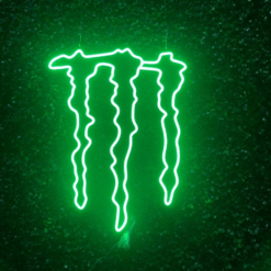 Neon Logo Monster