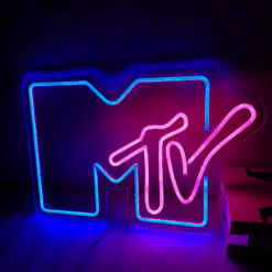 Neon Logo MTV