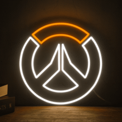 Neon Logo Overwatch