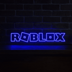 Neon Logo Roblox