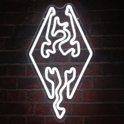 Neon Logo Skyrim