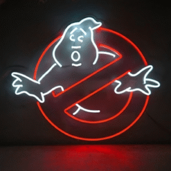 Neon Logo SOS Fantômes