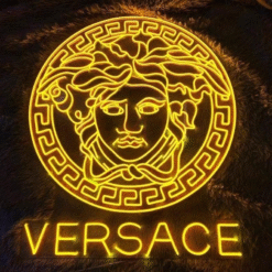 Neon Logo Versace