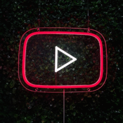 Neon Logo YouTube