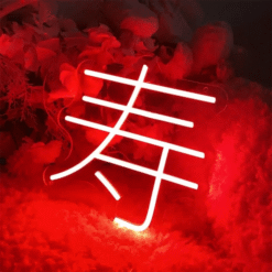 Neon Longévité Caractères Chinois