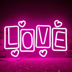 Neon Love Coeur