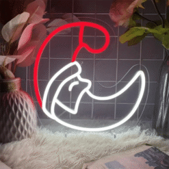 Neon Lune Père Noël