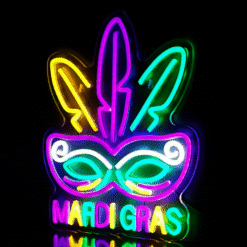 Neon Mardi Gras
