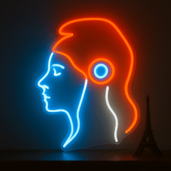 Neon Marianne République Française