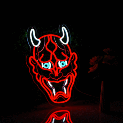 Neon Masque de Hannya