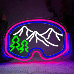 Neon Masque Ski Montagne