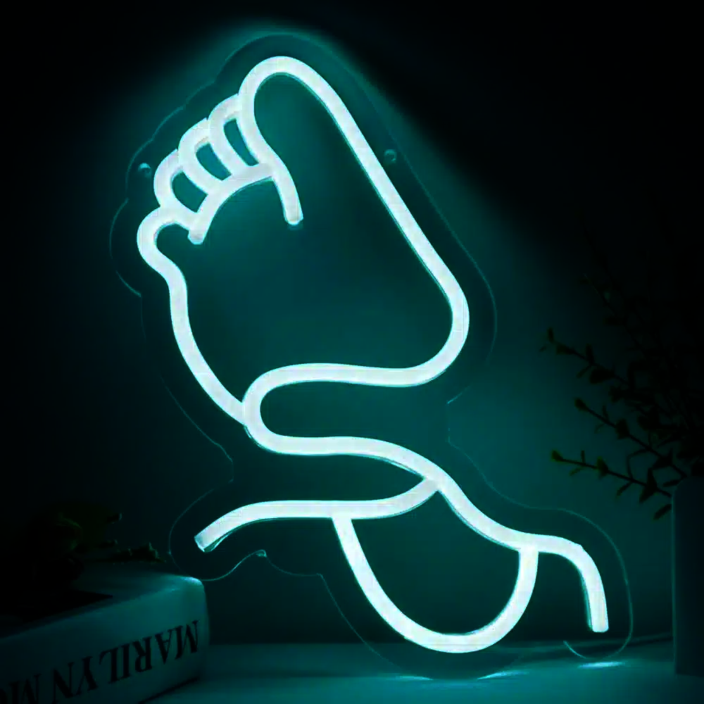 Neon Massage Pieds
