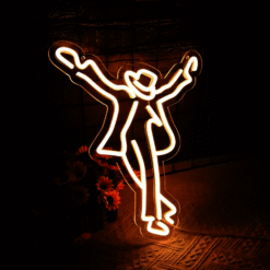 Neon Michael Jackson