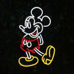 Neon Mickey Mouse