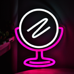 Neon Miroir de Table