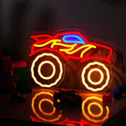 Neon Monster Truck