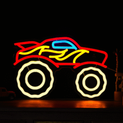 Neon Monster Truck