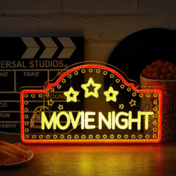 Neon Movie Night