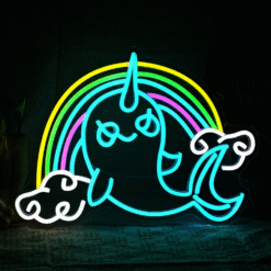 Neon Narval Arc-en-ciel