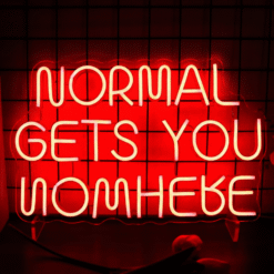 Neon Normal Gets You Nowhere