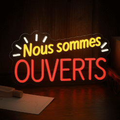 Neon Nous Sommes Ouverts