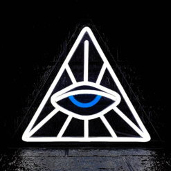 Neon Oeil Omniscient