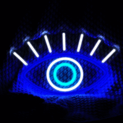 Neon Oeil Porte Bonheur
