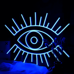 Neon Oeil Rayonnant
