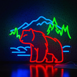 Neon Ours Montagne