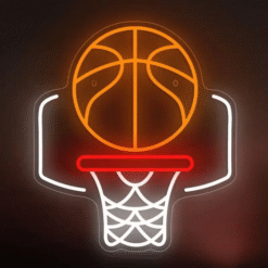 Neon Panier de Basket