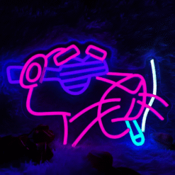 Neon Panthère Rose