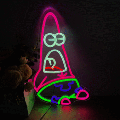 Neon Patrick Bob l’éponge