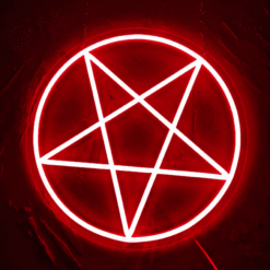 Neon Pentagramme Inversé