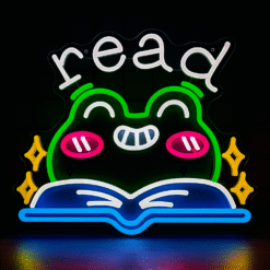 Neon Read Grenouille