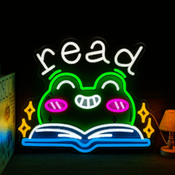 Neon Read Grenouille